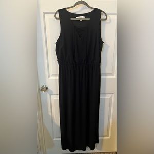 Emma & Michele Dark Navy Blue Maxi Dress